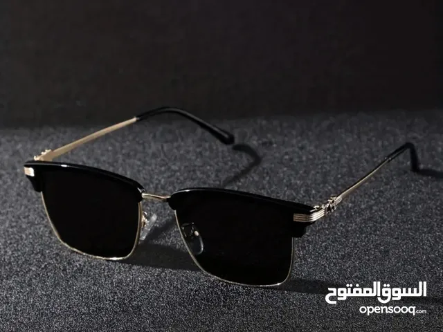 زوج من نظارات المعدن الرجالية ذات الأسلوب البانك، نظارات عصرية للرجال. قوة تحمل كبيرة ورائعة جدا