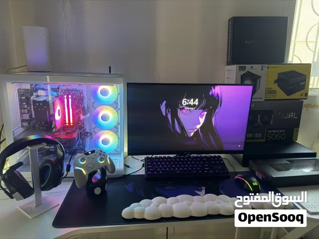 للبيع بي سي قيمنق كامل شبه جديد - مواصفات حديثة وأداء قوي جدًا .