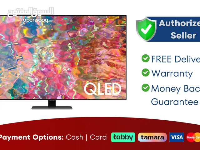 Samsung 55 Smart QLED TV - 4K, 55Q80B