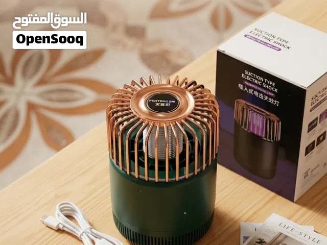 مصباح كهربائي لطرد البعوض يعتمد على الشفط والصدمة الكهربائية