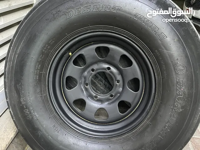 Off-road rims with tires