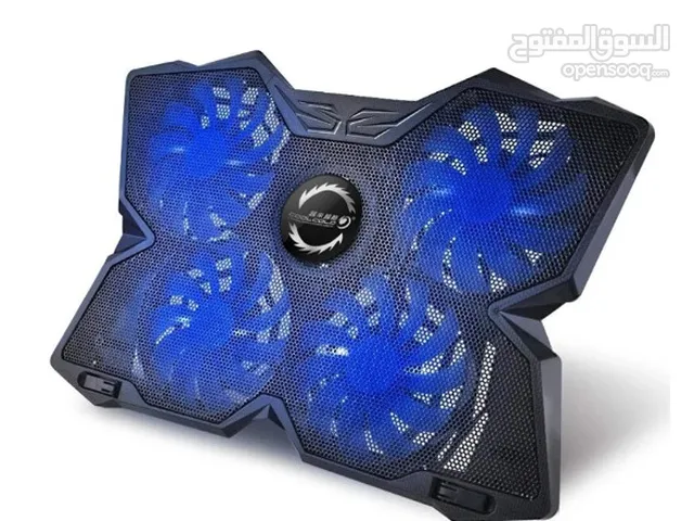 COOLCOLD 25V Gaming 4 Silent Fans Laptop Cooling Pad قاعدة تبريد 4 مراوح