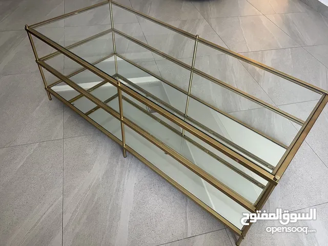 طاولة قهوة West Elm Terrace – نحاسية