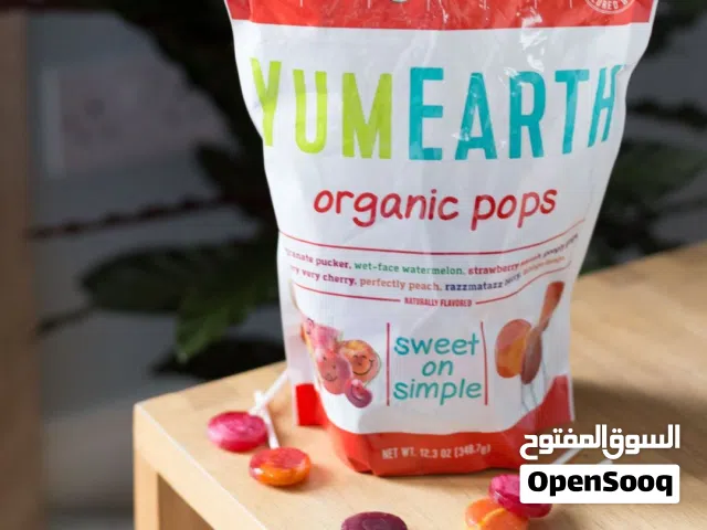 مصاصات صحية وعضوية للأطفال