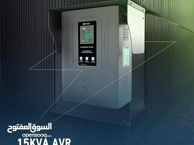 وية جهاز 15KVA AVR الڤولتية المتغيّرة صارت من الماضي وإستقرار الڤولتية وقلّة سحب الأجهزة للطاقة
