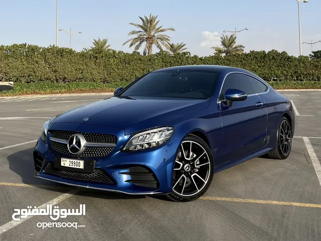 Mercedes C200 Coupe 2023 Under Agency Warranty  Agency Maintained  Exclusive Blue Color