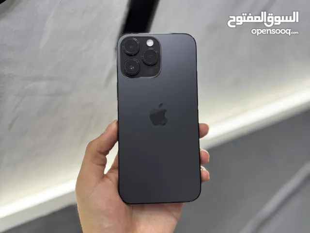 ايفون 14 برو ماكس 128 جيجا لون اسود وكالة بطارية عالية 94% ومكفول وبحالة الجديد