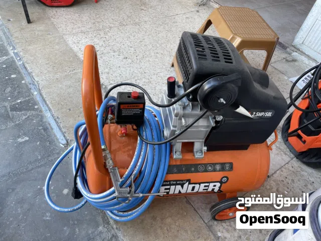 كمبريسور صناعية 50 لتر - 2.5 حصان بحالة الوكالة