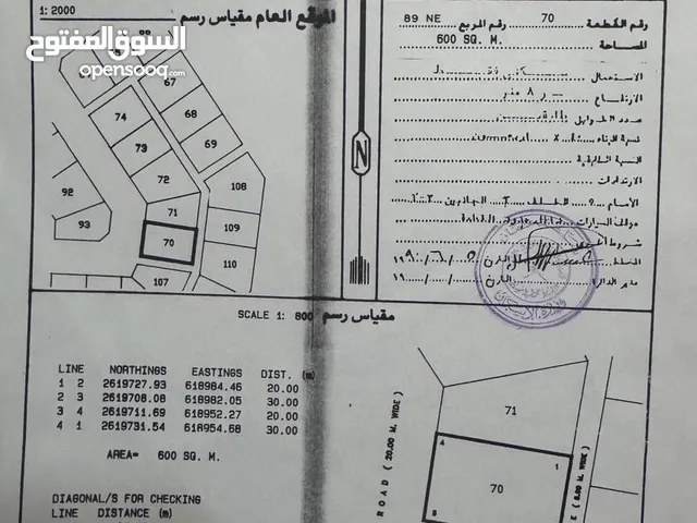 Residential Land for Rent in Muscat Seeb