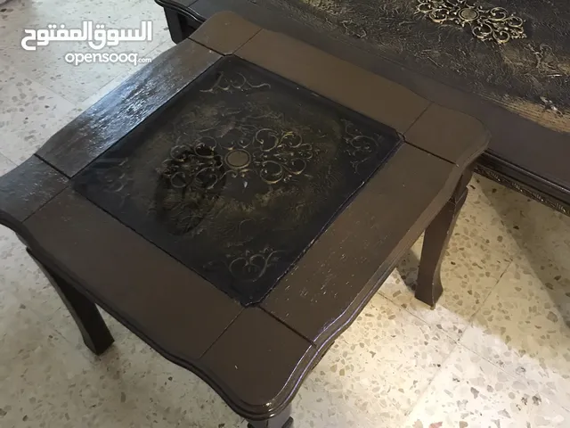 طقم طرببزات خشب 3 قطع بحالة ممتازة