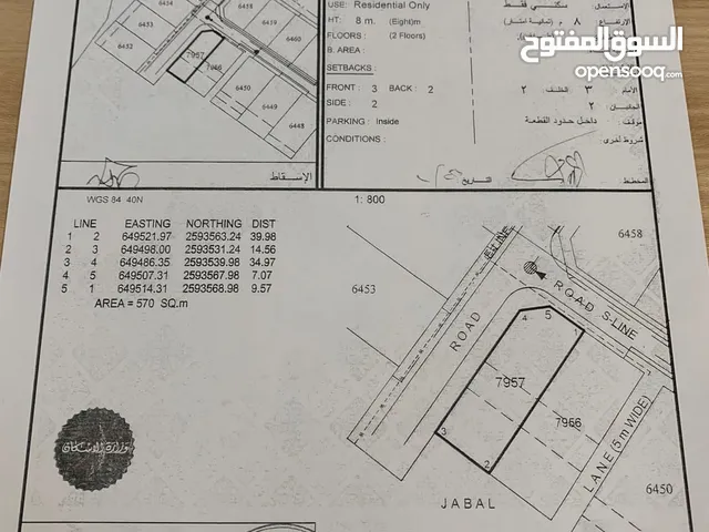 أرض سكنية ف العامرات النهضة مرحلة 10 قريبه من مسجد الرساله مسورة وجاهزة للبناء