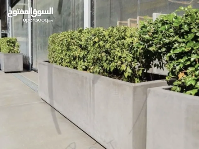احواض زرع اسمنتية - cement planters