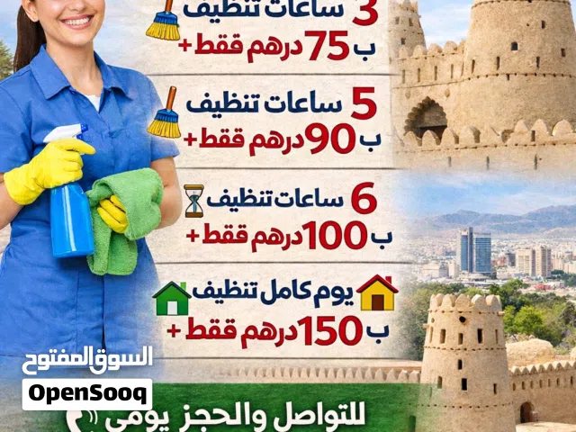 تنظيف منازل