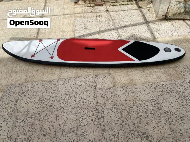 لوح تجديف وسباحة SUP قابل للنفخ – جاهز للماء + حالة ممتازة سعر مغري