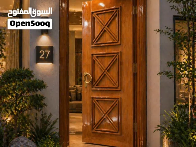 ابواب خشبيه فاخره مستعمله