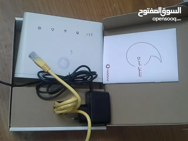 راوتر فودافون هوائي 4G بالكرتونة بكل مشتملاتها لا يحتاج لتليفون ارضي