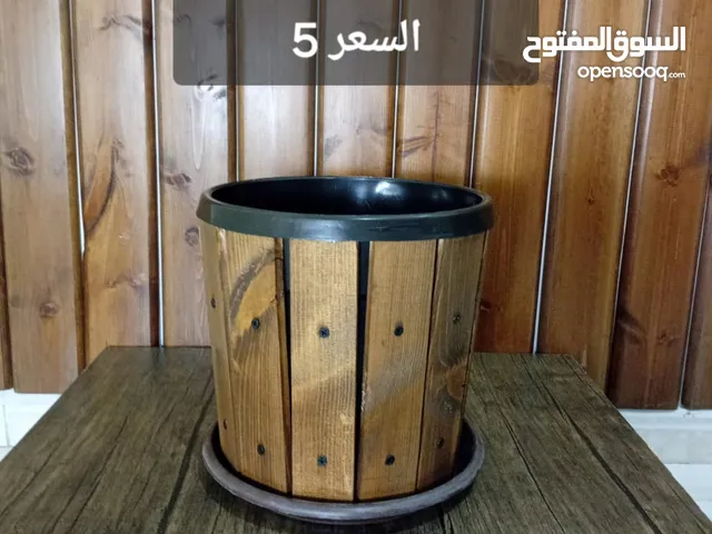 قواوير ميناوي للزراعة شغل يدوي بلاستيك ملبس خشب سويد مثبت ببراغي