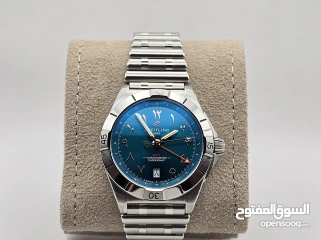 بريتلينغ كرونومات أوتوماتيك GMT 40 – إصدار محدود بقرص أرقام عربية (واحدة من 200 حول العالم)