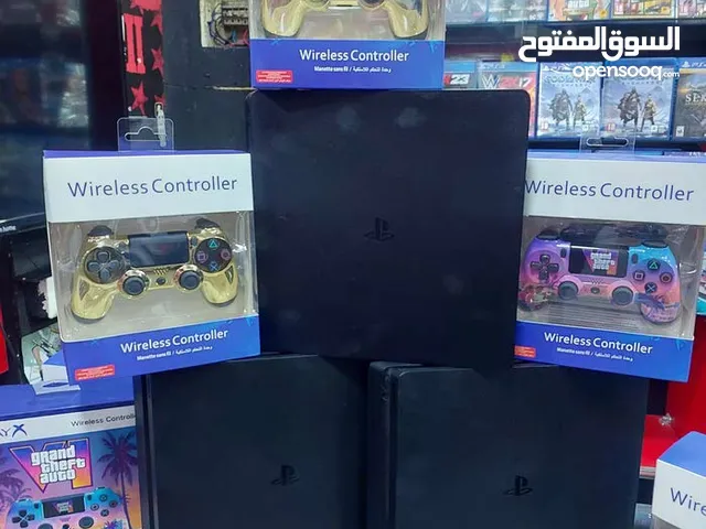 أجهزه بلايستيشن فور سلم مستخدم 500 قيقا للبيع