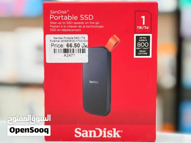 Brand New SanDisk Portable SSD in Oman High-Speed