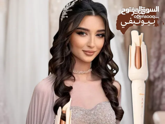 فير شعر أوتوماتيك من بيوتي جهاز تمويج سهل وآمن لجميع أنواع الشعر، بتقنيات حديثة ودرجات حرارة م