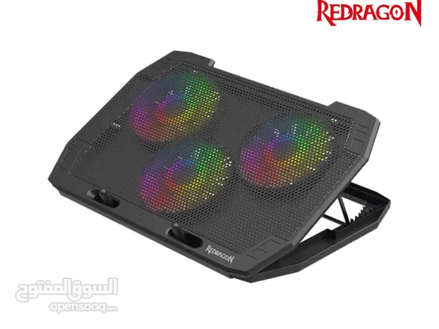 مراوح تبريد الابتوب Redragon المضيئ RGB بكفاءة عالية وسعر مغري