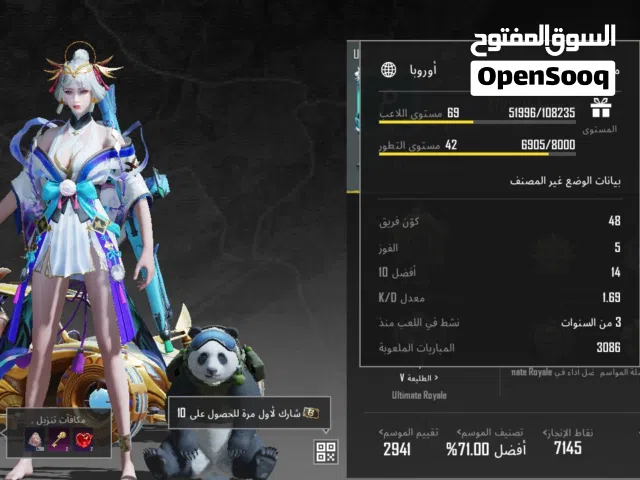 Pubg Accounts and Characters for Sale in Ramtha