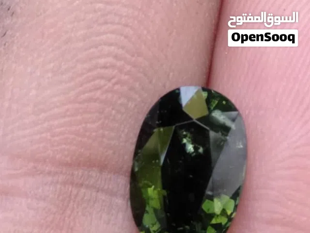 For sale Green tourmaline                Weight of 2.70 ct. Size 10.3*6.9*5.1 mm. Dark green