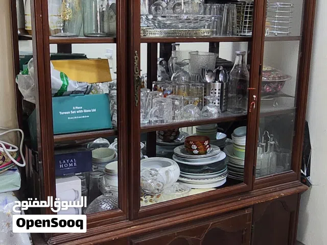 wooden glass cupboard for sale 10bd