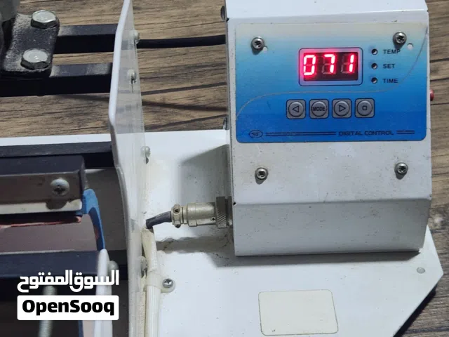 مكبس مجات  حراري للطباعه عده طباعه