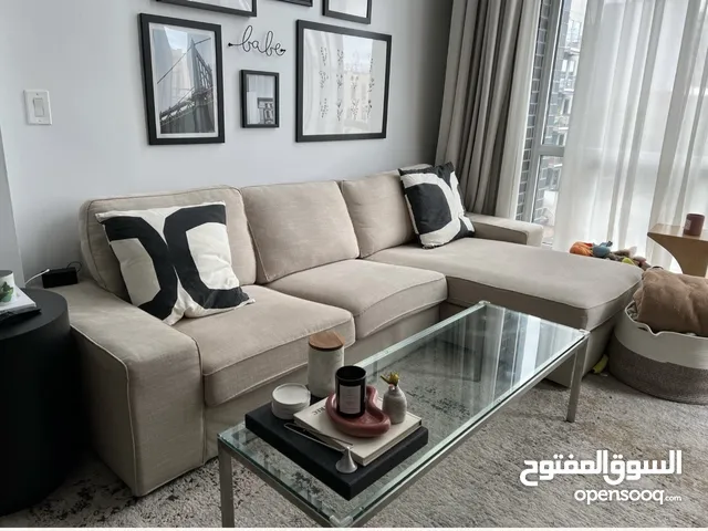 ‏Ikea KIVIK Luxury 3 seat sofa with chaise longue