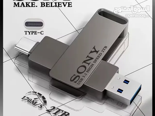 Sony dual USB 3 & type C 2 Tb البديل الامثل ل conventional hard disk