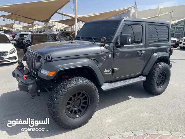 جيب رنكلر سبورت 2018 خليجي نظيفه جدا