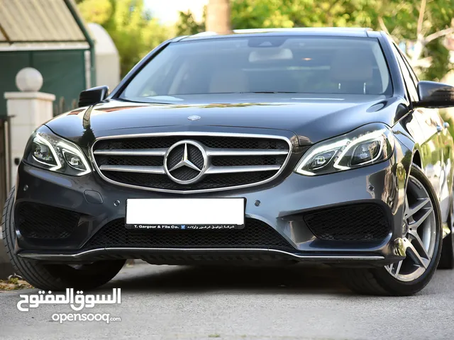مرسيدس اي كلاس وارد الوكالة موديل 2016 Mercedes E200 Avantgarde AMG Kit