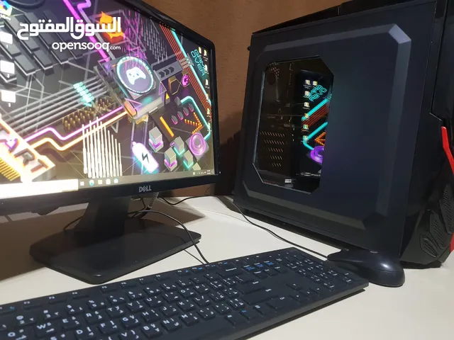 كمبيوتر PC msi i5 جيل سابع ssd