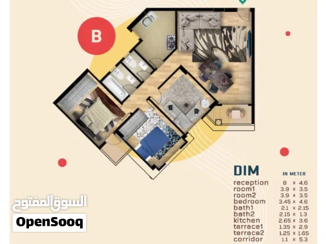 150 m2 3 Bedrooms Apartments for Sale in Cairo Badr City