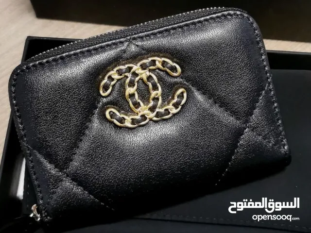 CHANEL 19 ZIP LEATHER Cardholder Wallet
