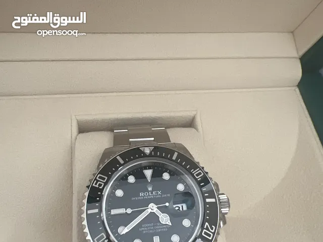 للبيع ساعة رولكس معدني جديده