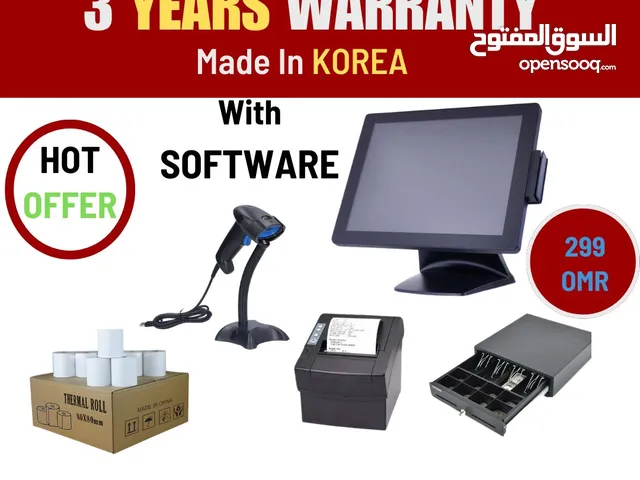 Pos System Made By Korea 3 year’s warranty with Software