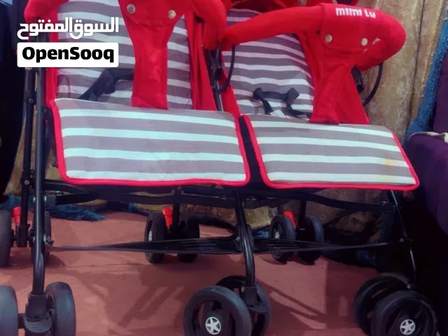 عربانه اطفال توينز جديدة استخدام مرتين فقط Twins baby stroller, brand new, used only twice