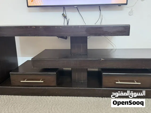 طاوله تلفاز خشب تقيل