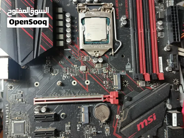 معالج كور7 جيل ثامن k، وتاسع وعاشر مع بورد قوية