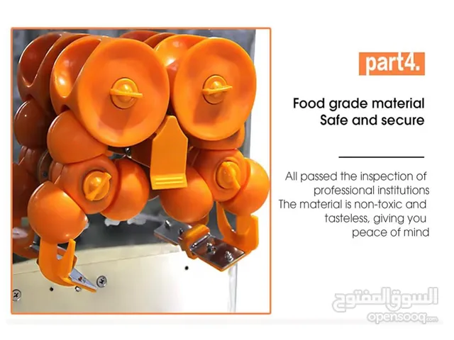 للبيع مكينه عصير البرتقال. اوتوماتيكيه جديده استخدمت لمرتين فقط العلامة التجارية REUOO