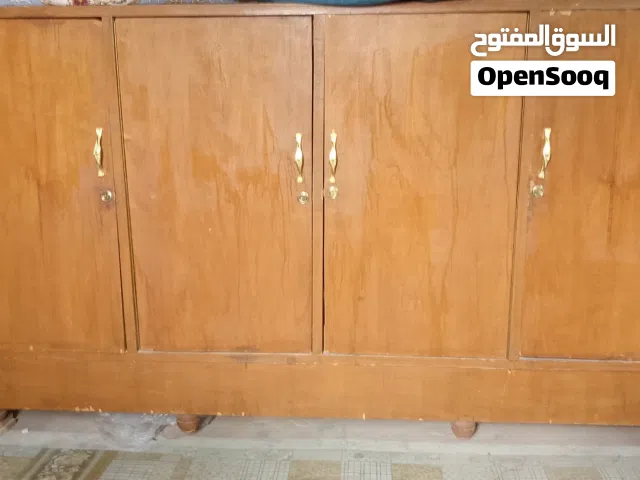 بوفيه خشب اربع طلاگات