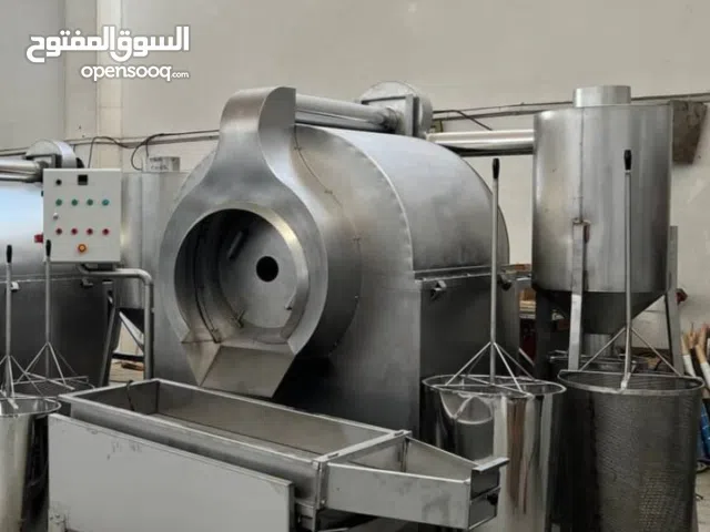 محامص مكسرات محامص سمسم ومحامص بن   مطاحن بهارات خلاطات بجميع انواعها