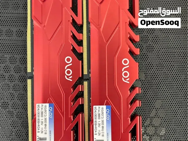 OLoY DDR4 RAM 16GB (2x8GB) 3600MHz - Red