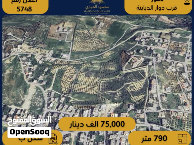 Residential Land for Sale in Amman Naour