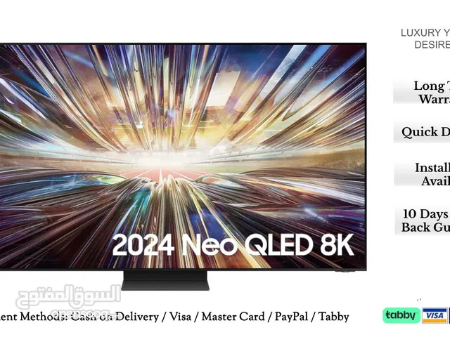 Samsung 75 inch Neo QLED 8K HDR Smart TV 165Hz Refresh Rate - QN800D - New - With Warranty