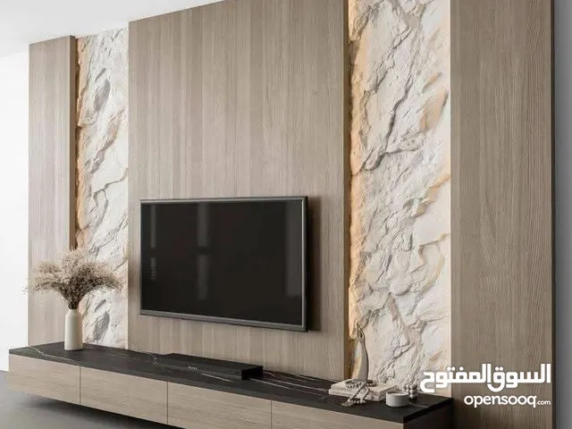 بديل الرخام وبديل الخشب وبديل الحجر والقرميد والفاير بليس وجبسن بورد وبديل الشيبورد ورق جدران