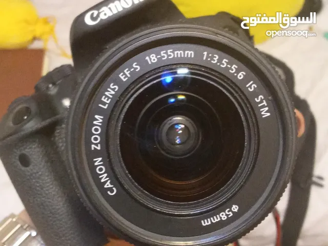 camera Canon IOS 700D في قمه النظافه شبه جديده للجادين فقط